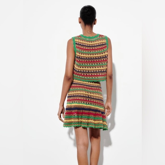 Zara crocheted crop top - Picture 4 of 7